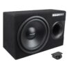 Blaupunkt Single 12″ Amplified Subwoofer Ported Enclosure
