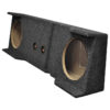 QPower GMC/Chevy HD Crew Cab '01-'06 Dual 10" Empty Woofer Box