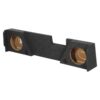 QPower GMC/Chevy Double Cab '14-'19 Dual 12" Empty Woofer Box