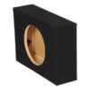 Qpower Single 10″ Shallow Mount Sealed Empty Woofer Enclosure