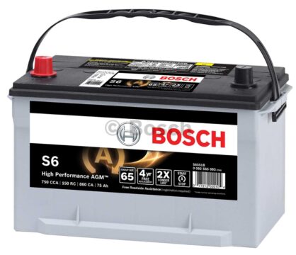 Bosch High Performance AGM Starter Battery for Start/Stop systems