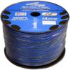 Audiopipe Speaker Wire 14-Gauge 500 Foot Spool - Blue/Clear