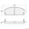 C-Tek Ceramic Brake Pads with Shims