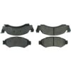 Posi-Quiet Semi-Metallic Brake Pads with Hardware