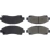 Posi-Quiet Ceramic Brake Pads with Shims and Hardware
