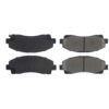 Centric Premium Ceramic Brake Pads with Shims and Hardware