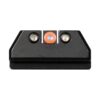 Night Fision Tritium Sights for CZ-USA P-07/P-09 - Orange Tritium Front Ring / Tritium Black Ring Re