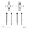 DFC Disc Brake Hardware Kit