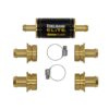 Premium Universal Aluminum Dual Filteration In-line Filter w/ Magnet