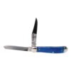 Cold Steel Dual-Blade Mini Trapper Folding Pocket Knife (Blue Bone)