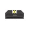 Night Fision Night Sight Set for Glock 17/19/34 Yellow Front Ring/Black Rear Rings