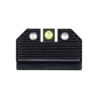 Night Fision Optics-Ready Stealth Series for Glock 42/43/43X MOS Yellow Front Ring/Black Rear
