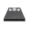 Night Fision Suppressor Height Tritium Night Sights for Most Glocks - White Tritium Front Ring/Triti