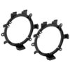American International 5.25" - 6.5" Speaker Brackets for 2014-2015 Chevrolet Full Size Trucks (Pair)