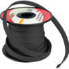 Installation Solution Expandable Braided Sleeve - Black (3/8" x 100 feet)