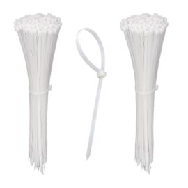 Installation Solution Nylon Wire Ties 8″ – White (100 count)