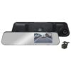 Installation Solution Mirror with Front/Rear View Cameras with 4.3" Monitor and DVR