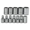 Williams Metric 1/4" Drive Shallow SUPERTORQUE™ Socket Set – 6 Point (12 Piece)