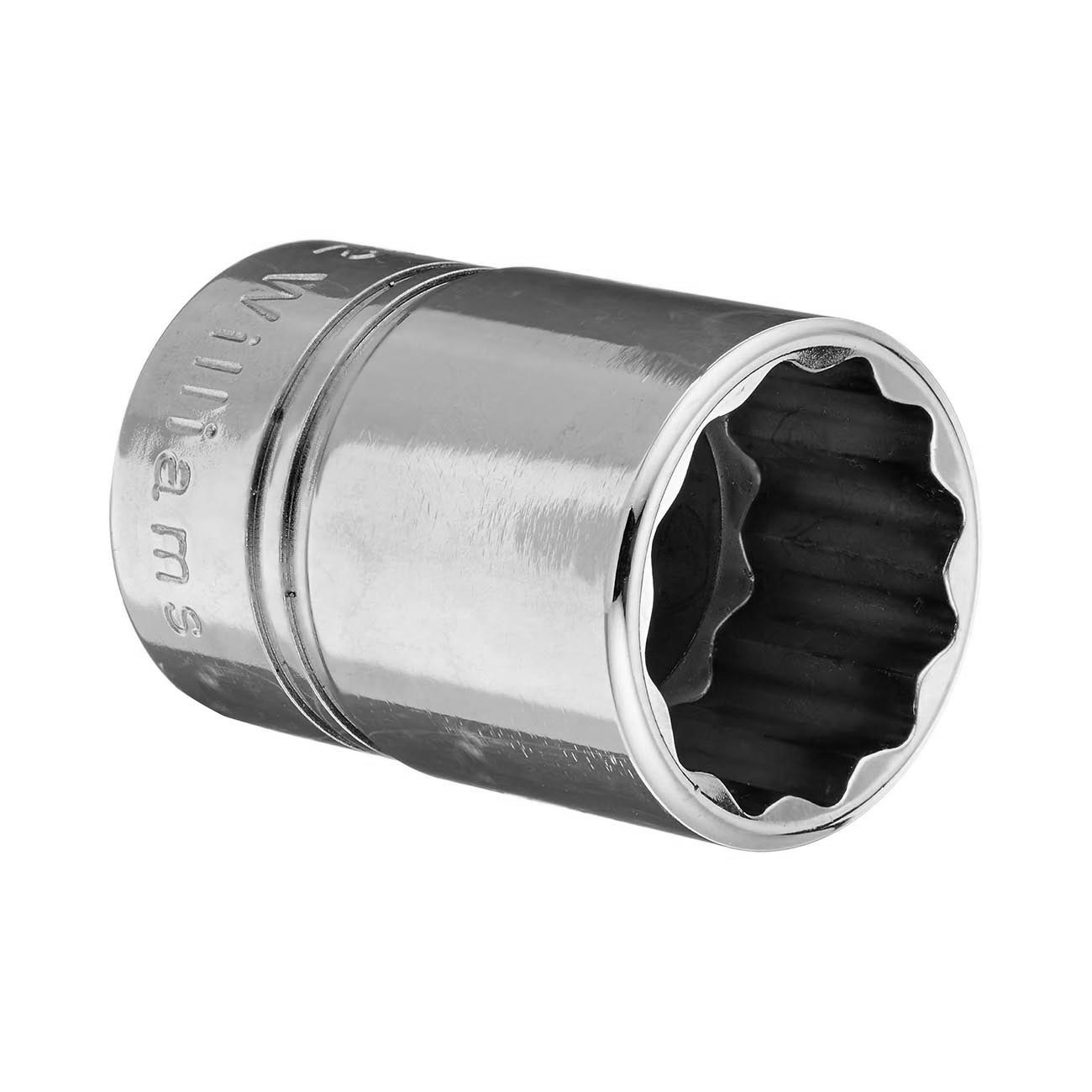 Williams 25/32" Shallow Socket 1/2″ Drive 12 Point