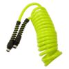 Flexzilla Polyurethane Recoil Hose 1/4in x 10ft w/ 1/4in MNPT Fittings