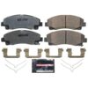 PowerStop - Z26 Performance Carbon-Fiber Ceramic Brake Pads with Hardware Kit