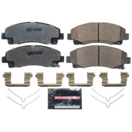 PowerStop - Z26 Performance Carbon-Fiber Ceramic Brake Pads with Hardware Kit