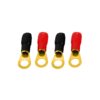 Audiopipe Ring Terminals 4 Gauge Gold Plated (2 pair)