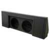 QPower "QBOMB" Canyon/Colorado Crew Cab '15-'19 Dual 10" Empty Woofer Box