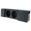 QPower "QBOMB" Ford F-Series Super Crew '09-'19 Dual 12" Vented Empty Woofer Box