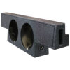 QPower "QBOMB" Chevy/GMC Crew Cab '04-'06 Dual 12" Vented Empty Woofer Box