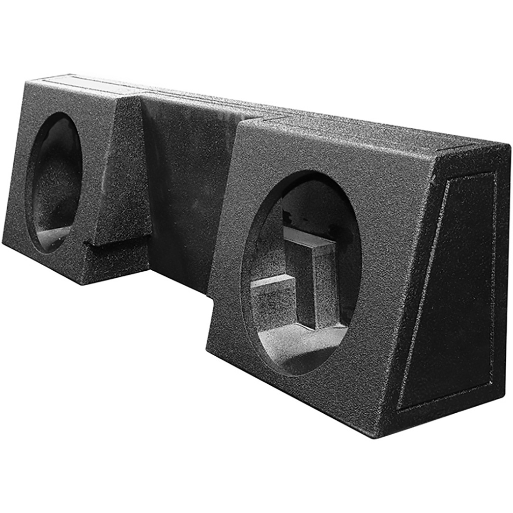 Qpower "QBOMB" Chevy/GMC Standard Cab '07-'19 Dual 12" Empty Woofer Box