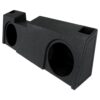 QPower “QBOMB” Chevy/GMC Crew Cab or Double Cab ’19-'24 Dual 10″ Vented Empty Woofer Box