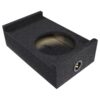 Qpower Single 10" Universal Downfire or Behind the Seat Empty Enclosure