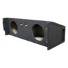 QPower "QBOMB" Dual 10″ Vented Empty Woofer Box - All Full Size SUV