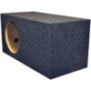 Qpower Single 12" Side Ported SPL Xtra Large Heavy Duty Empty Woofer Box