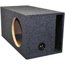 Qpower Single 15″ Slot Ported Vented Heavy Duty High SPL X-Large Empty Woofer Enclosure