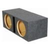 Qpower Dual 12" hole vented 1" MDF