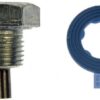 Oil Drain Plug Magnetic 1/2-20, Head Size 3/4 In.
