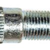 1/2-20 Serrated Wheel Stud - .625 In. Knurl, 1-5/8 In. Length