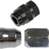 Chrome Acorn 2-Pc 1/2-20