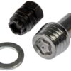 Wheel Nut Lock Chrome Duplex Mag 9/16-18