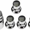 Wheel Nut Lock Chrome Acorn Set 1/2-20