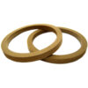 Nippon MDF Speaker Ring: 15″ x 3/4″ Extension (pair)