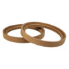 Nippon MDF Speaker Ring: 8″ - Recess with Bezel 1/2″ Extension (pair)