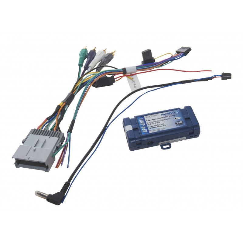 PAC Radio Replacement Interface/SWR/Navigation Outputs for ‘00 - ‘13 GM Class II Data