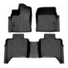 Smartliner Floor Liners Front/2nd Row 2022–2025 Toyota Tundra Crewmax Cab (Black)