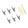 Swhacker Levi Morgan Series 2-Blade 100 Grain 2" Curved Replacement Blades (6 pack)