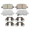 ThermoQuiet Rear Disc Brake Pad Set Ceramic