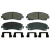ThermoQuiet Front Disc Brake Pad Set Ceramic