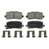 ThermoQuiet Rear Disc Brake Pad Set Ceramic